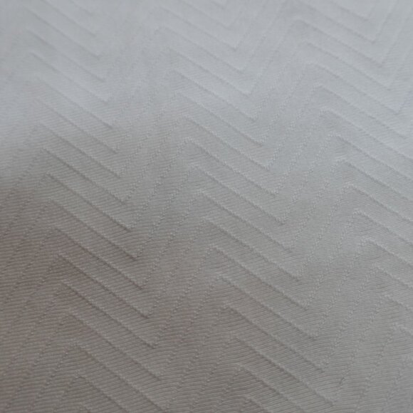 Nike Tiger Woods Polo Shirt Medium White Striped - Picture 2 of 9